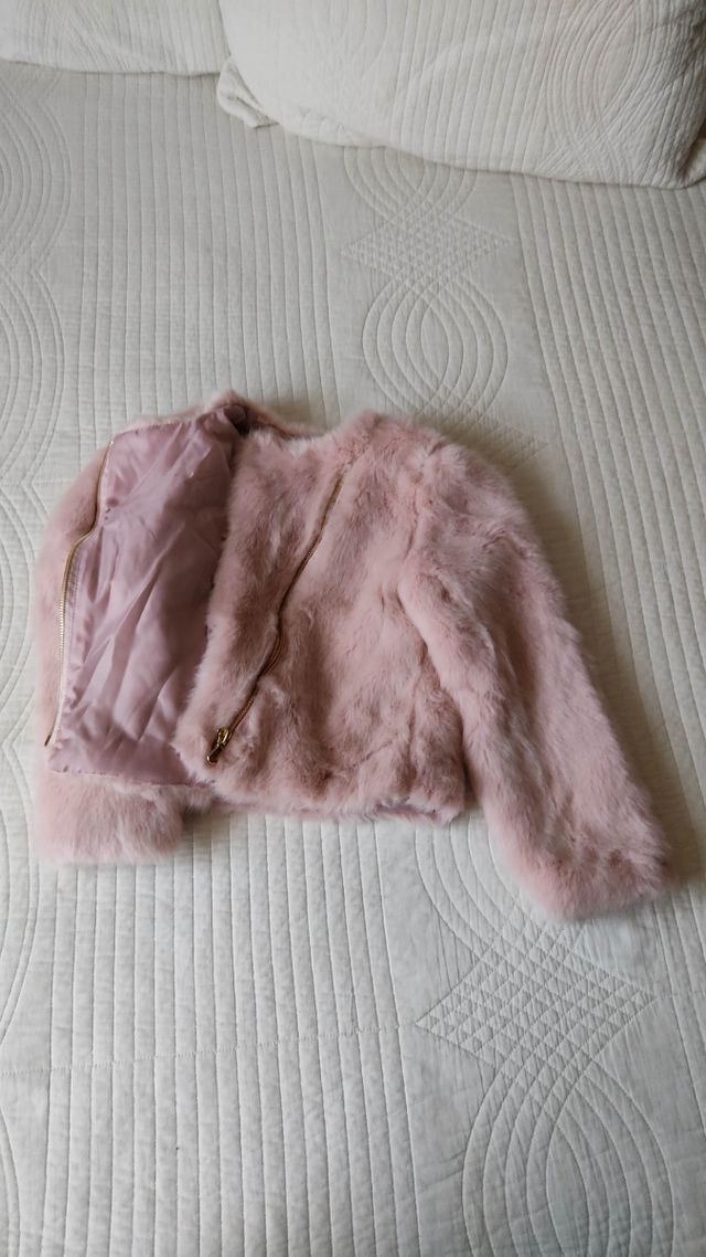 Abrigo pelo niña T 5-6