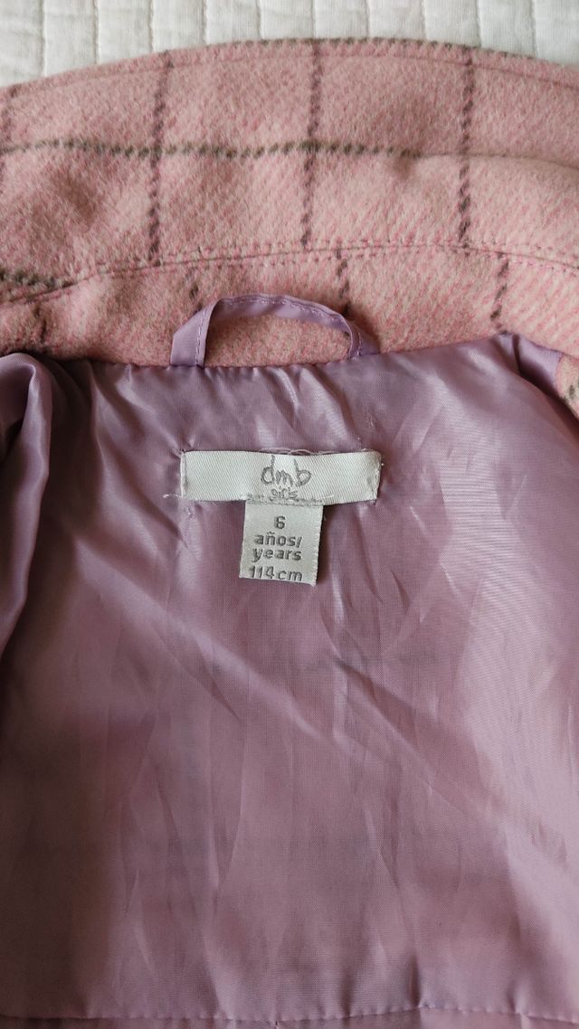 Abrigo niña T 6 años