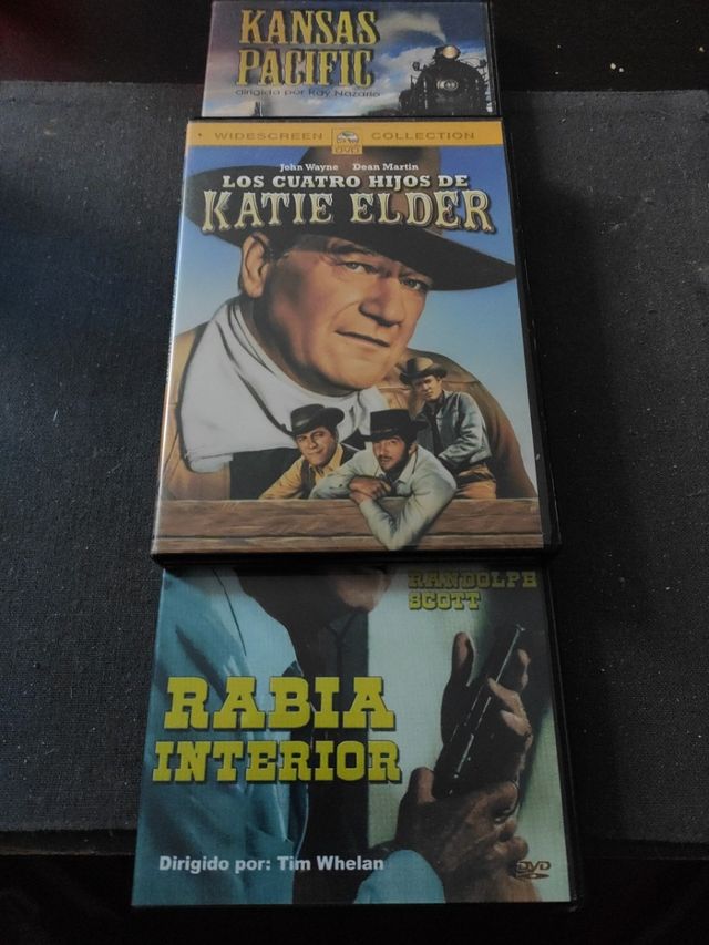 cine de varios géneros en DVD a 1.50 cada uno