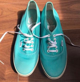 vans turquesa