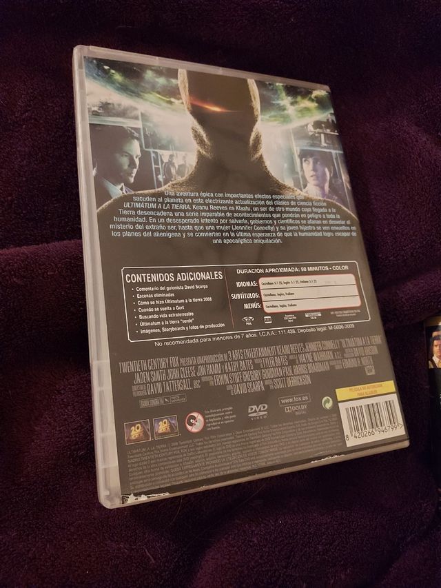 DVD ULTIMATUN ALA TIERRA -2€