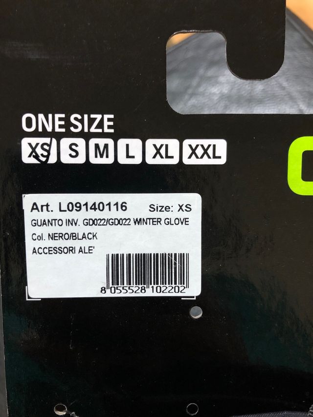 Guantes invierno Ale cycling