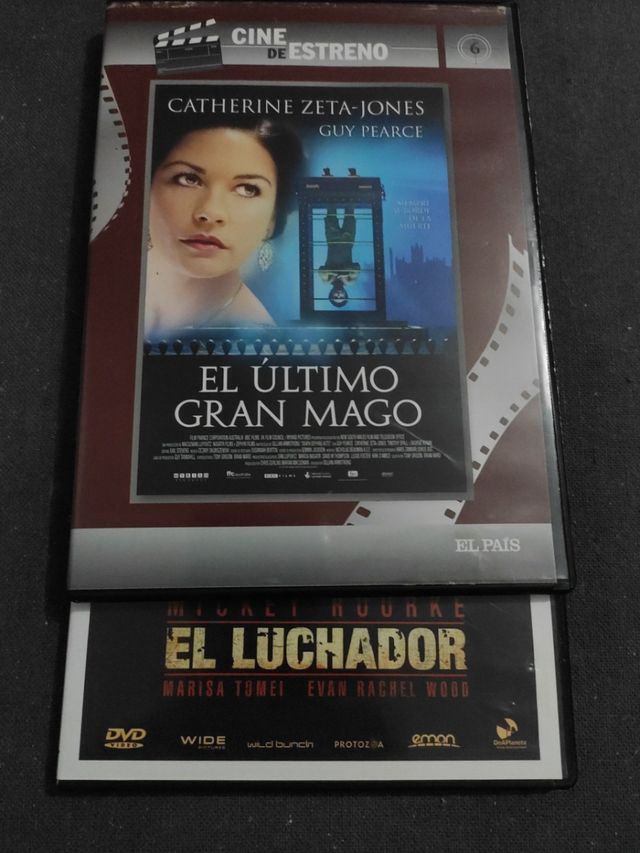 cine de varios géneros en dvd a 1.50€ cada uno