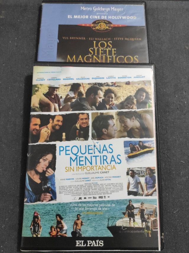 cine de varios géneros en dvd a 1.50€ cada uno