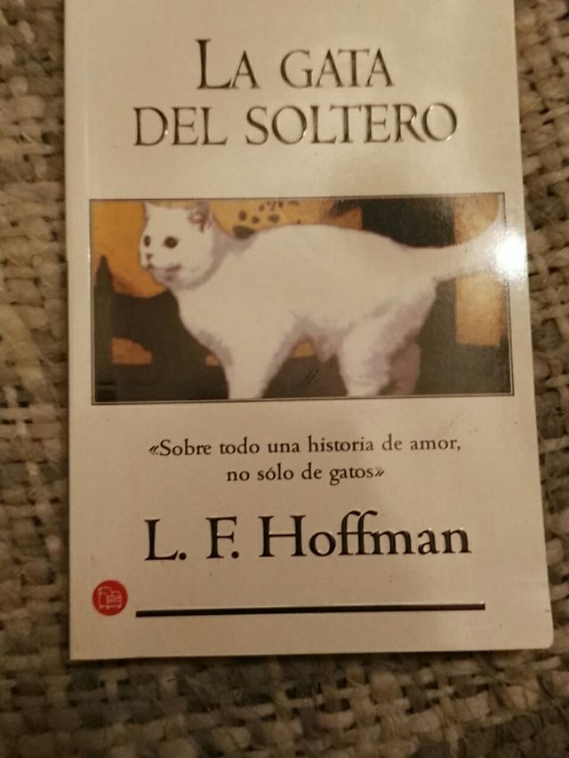 Libros. La gata del soltero. 
