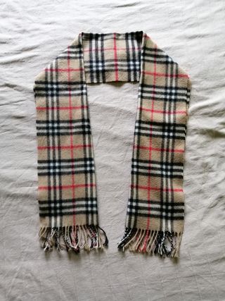 bufanda burberry wallapop