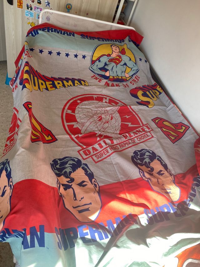 Funda nórdica super man