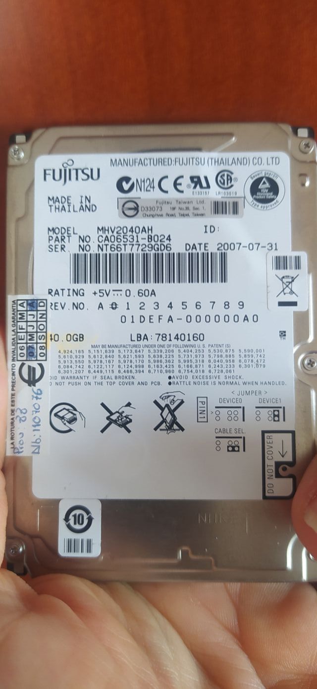 Disco Duro SATA, IDE-ATA (y SCSI)