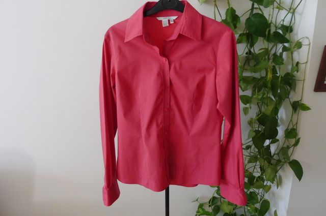 Camisa fucsia, para mujer,  talla M, Zara