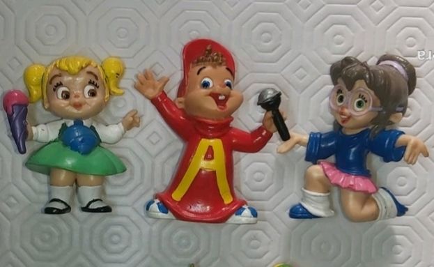 Antigua figura goma pvc dibujos animados cartoon @