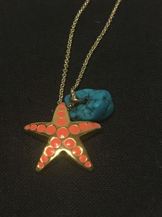 Collar Bimba y Lola Estrella con piedra de segunda mano por 9 EUR en Mataró  en WALLAPOP