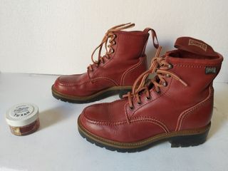Botas rojas CAMPER piel de segunda mano por 20 EUR en Santa Cruz de  Tenerife en WALLAPOP