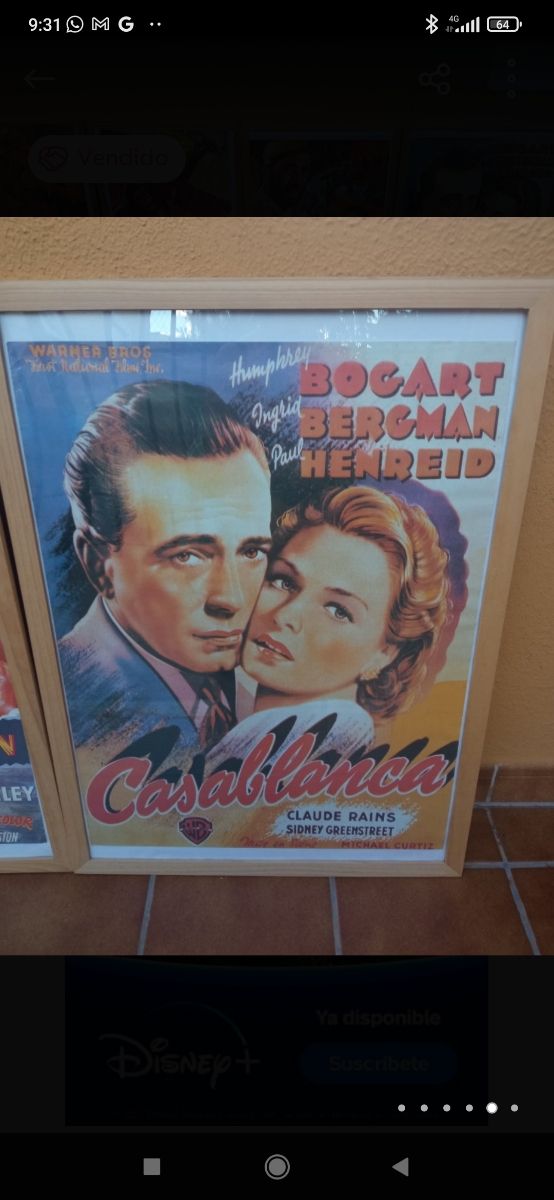 cuadros de películas miticas