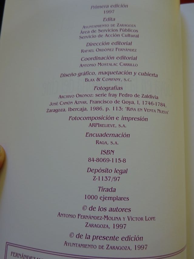 Goya prehistoria del cine y El canto del Cisne II.