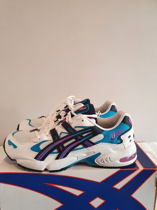 asics azules 80