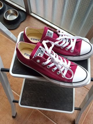 converse granates mujer