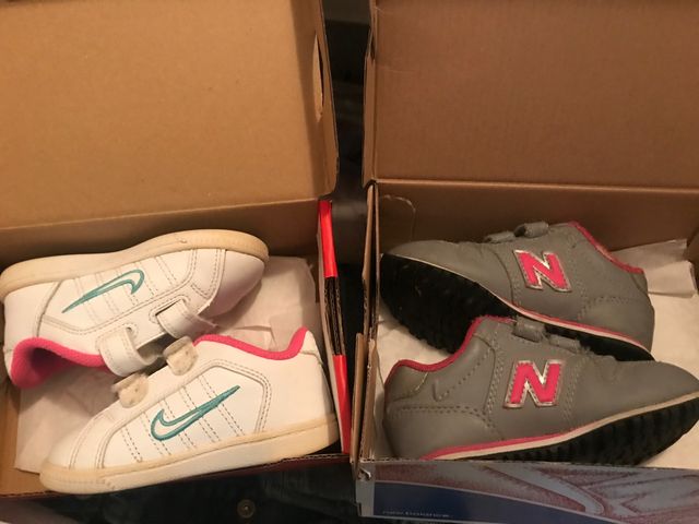 Zapatos New Balance, Nike y Converse