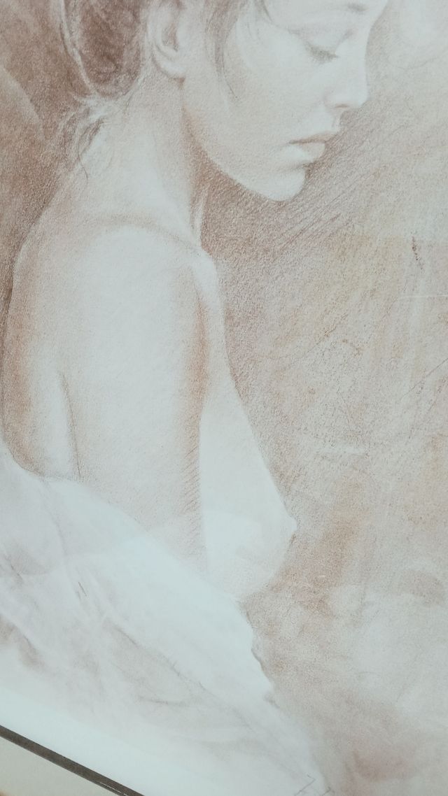 Cuadro marco 72'5x57'5 cm con paspartú y cristal