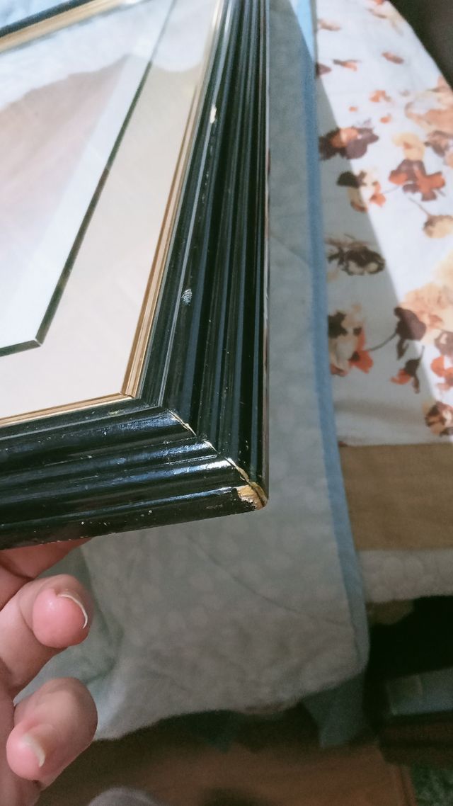 Cuadro marco 72'5x57'5 cm con paspartú y cristal