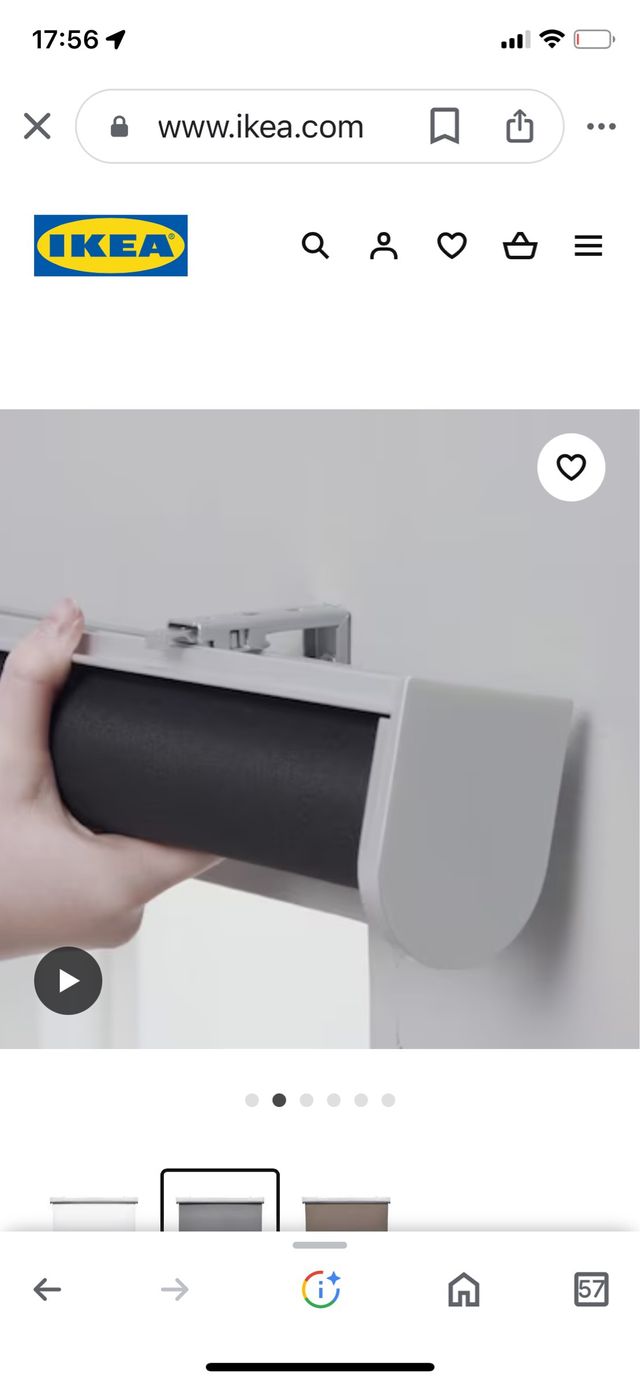 Estor a estrenar TRETUR gris 100x195  Precioso