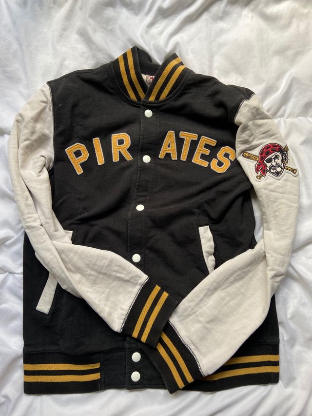 Cazadora basebolera Pirates tall S hombre