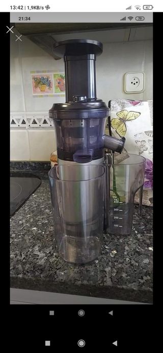 Extractor prensado en frio Panasonic de segunda mano por 69 EUR en Zaragoza  en WALLAPOP