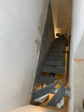 Escalera de pilar central