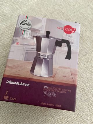 Wecook Paola Cafetera Italiana 1 taza de segunda mano por 9 EUR en Águilas  en WALLAPOP