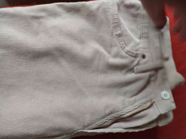 pantalones pana Rosa palo