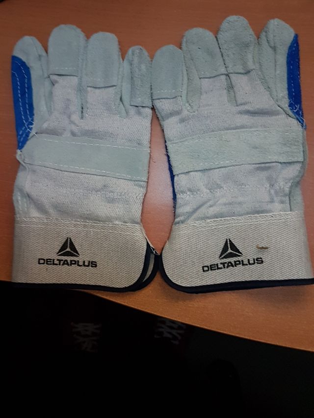 GUANTES DE TRABAJO (Delta Plus, Serraje Americano)