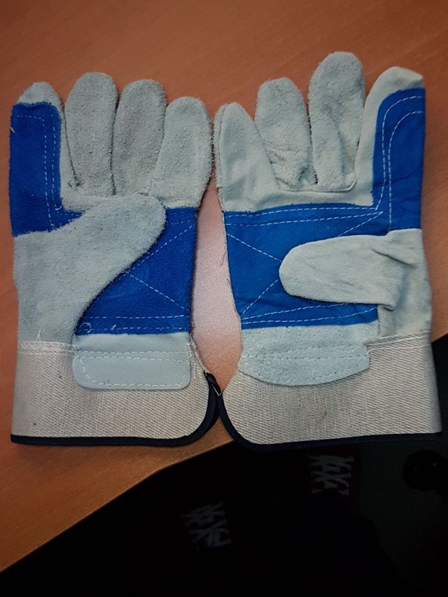 GUANTES DE TRABAJO (Delta Plus, Serraje Americano)