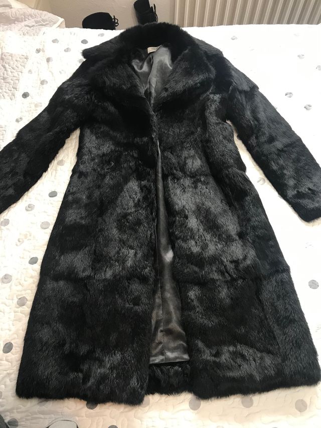 Espectacular abrigo largo