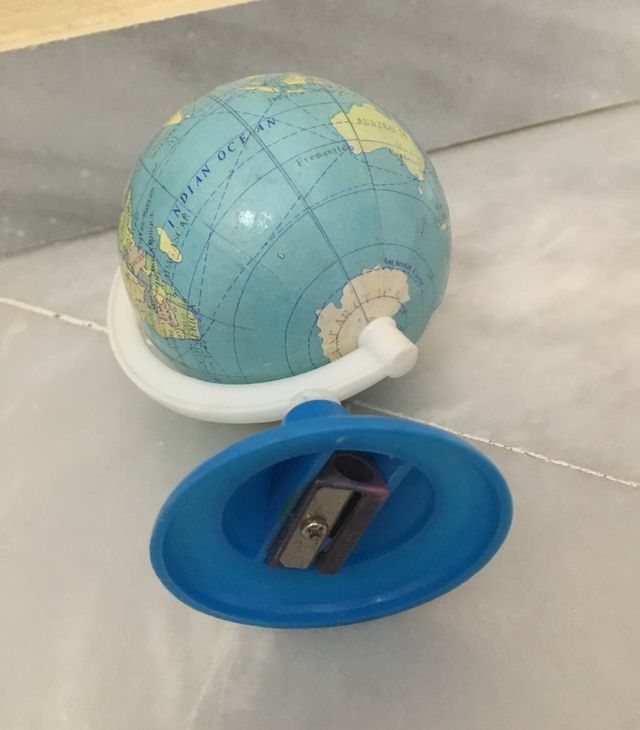 BOLA DEL MUNDO GIRATORIA