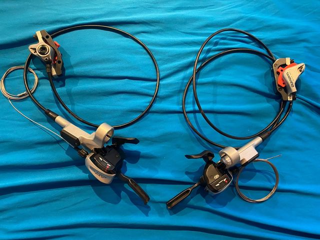 KIT FRENOS SHIMANO DEORE XT Y MANDOS