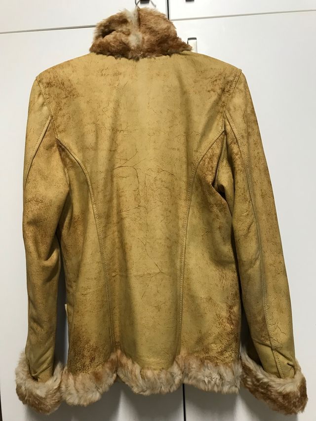 Chaquetón piel natural