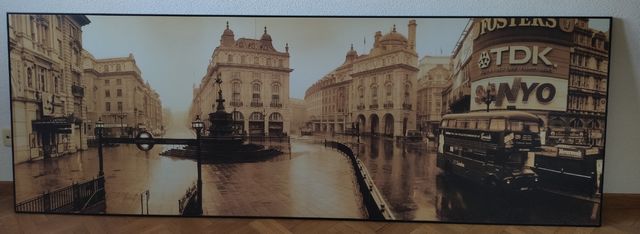 Cuadro mural grande - Picadilly Circus años 60