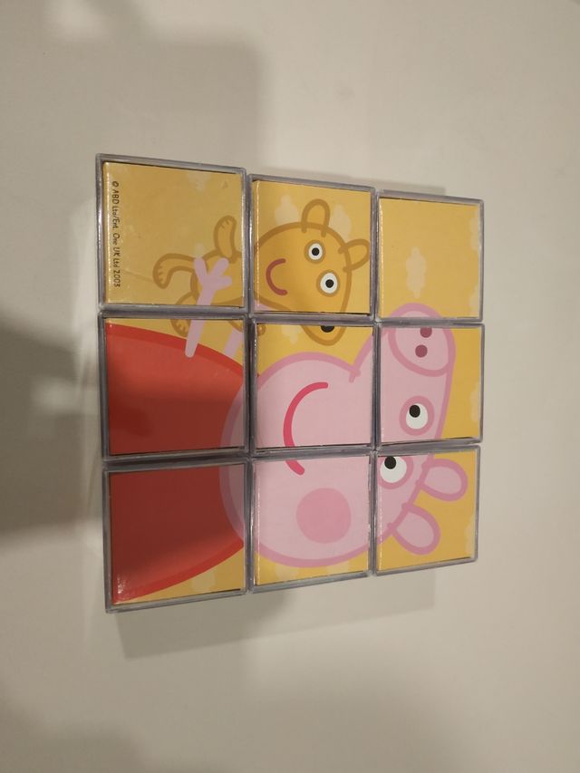 puzzle Peppa pig 9 cubs