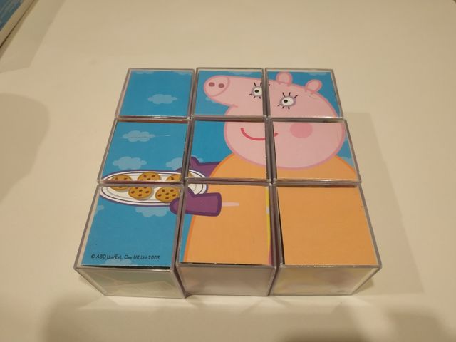 puzzle Peppa pig 9 cubs