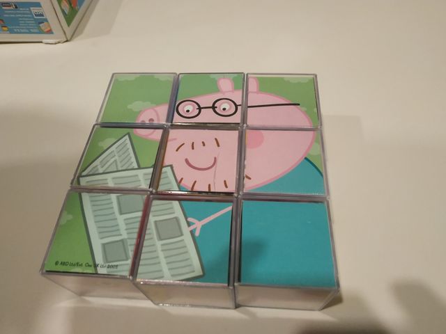 puzzle Peppa pig 9 cubs