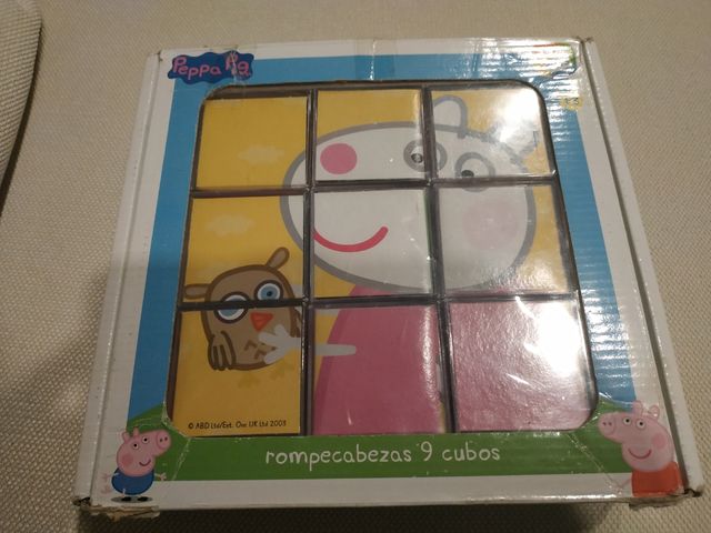 puzzle Peppa pig 9 cubs