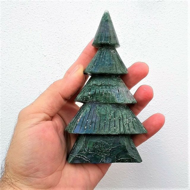 MINERAL JADE VERDE NATURAL PINO 366g MÁS REGALO