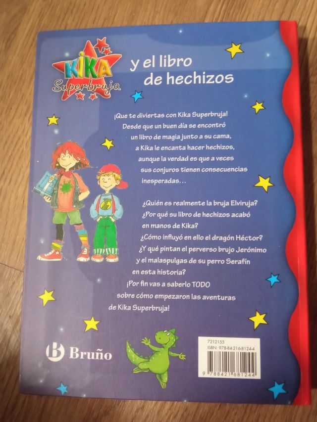 Libro "Kika Superbruja y el libro de hechizos"