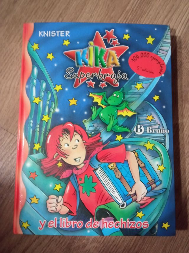 Libro "Kika Superbruja y el libro de hechizos"