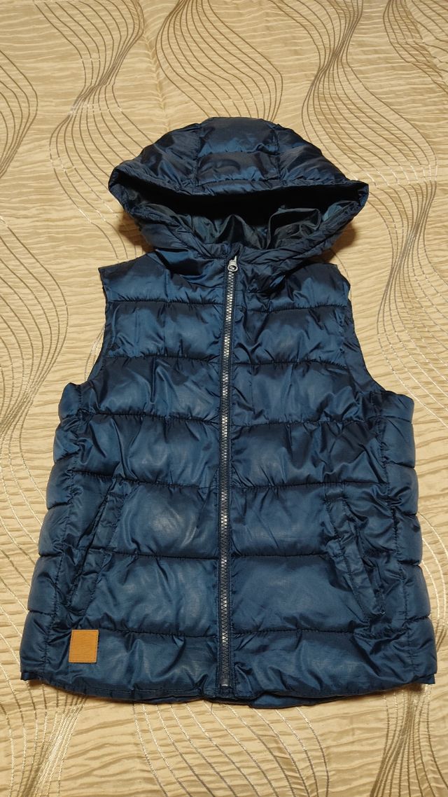 Chaleco acolchado talla 7-8 años