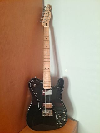 Squier telecaster custom deluxe guitarra de segunda mano por 270 EUR en  Murcia en WALLAPOP