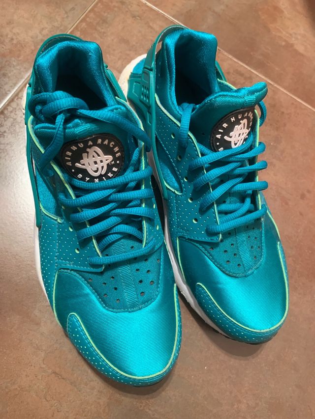 Zapatilla Nike Huarache turquesa