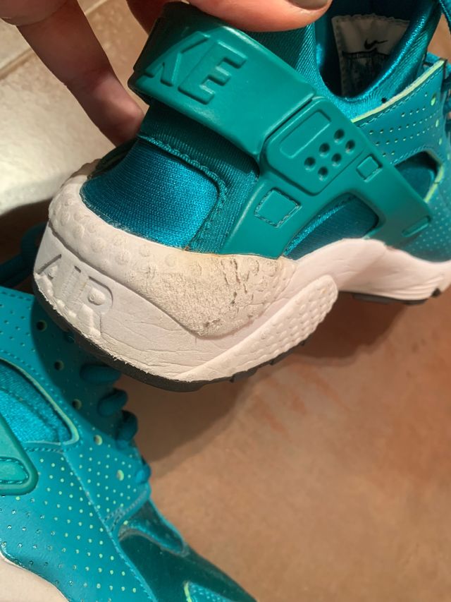 Zapatilla Nike Huarache turquesa