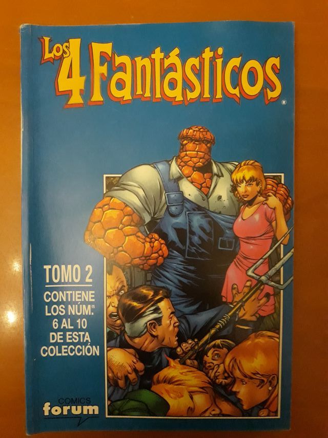 'Los 4 Fantásticos', tomos 1 y 2, Pacheco, Marín,