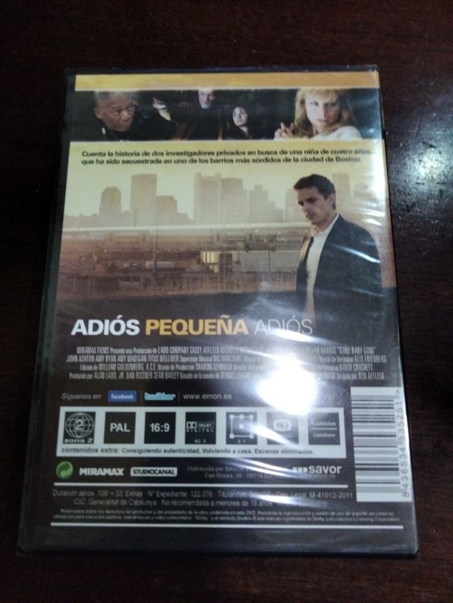 Adiós pequeña, Adiós DVD