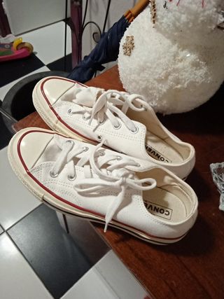 converse blancas wallapop